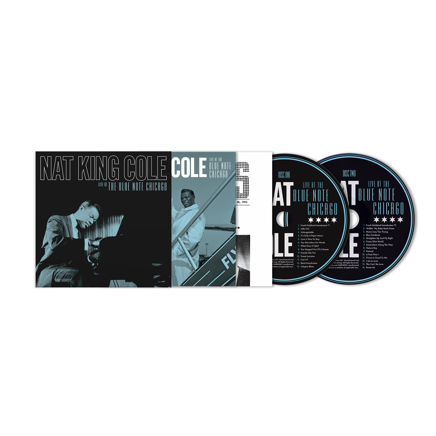 LIVE AT THE BLUE NOTE CHICAGO CD-two discs
