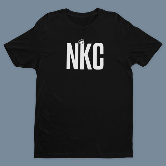 NKC Initial Logo T-Shirt - Black