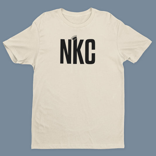 NKC Initial Logo T-Shirt - Natural
