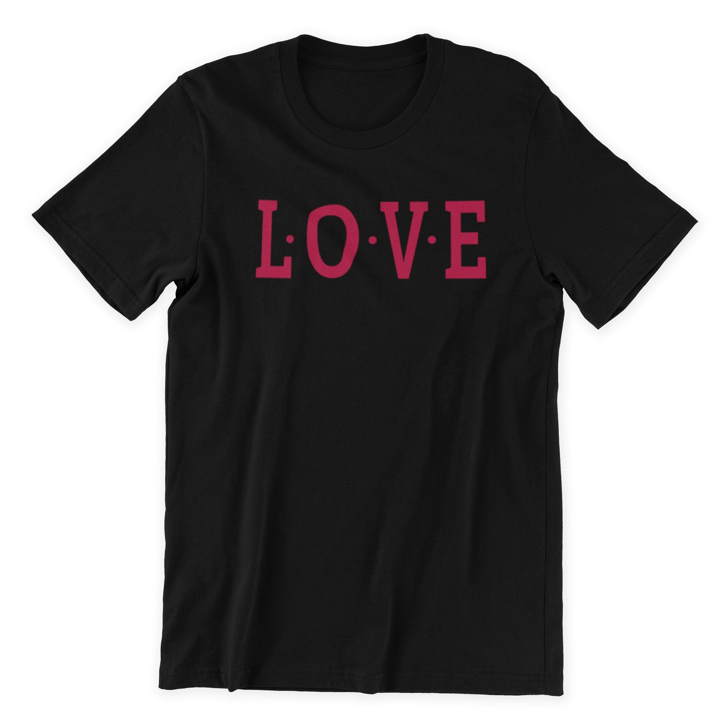 L-O-V-E T-Shirt - Black / Red