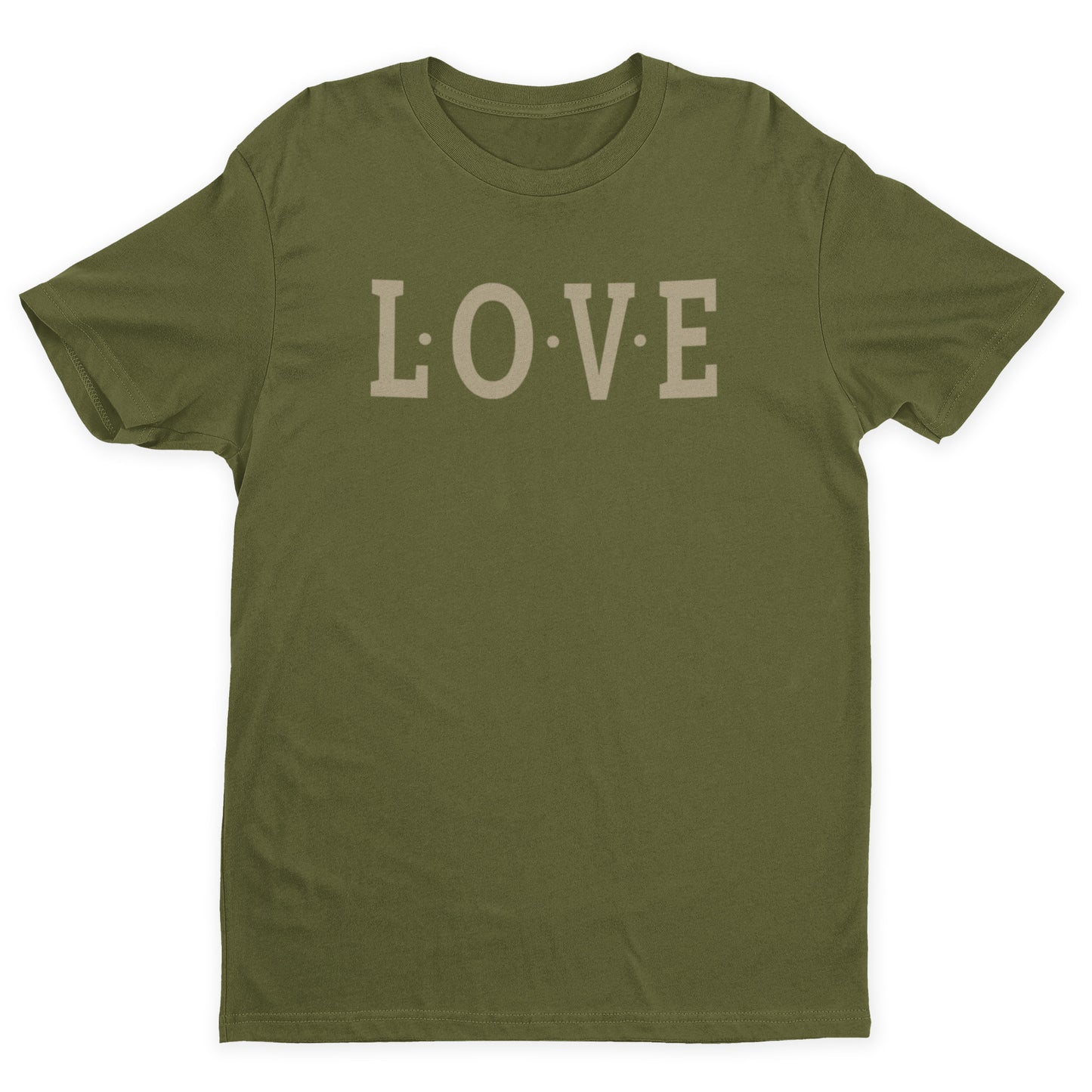 L-O-V-E T-Shirt - Olive