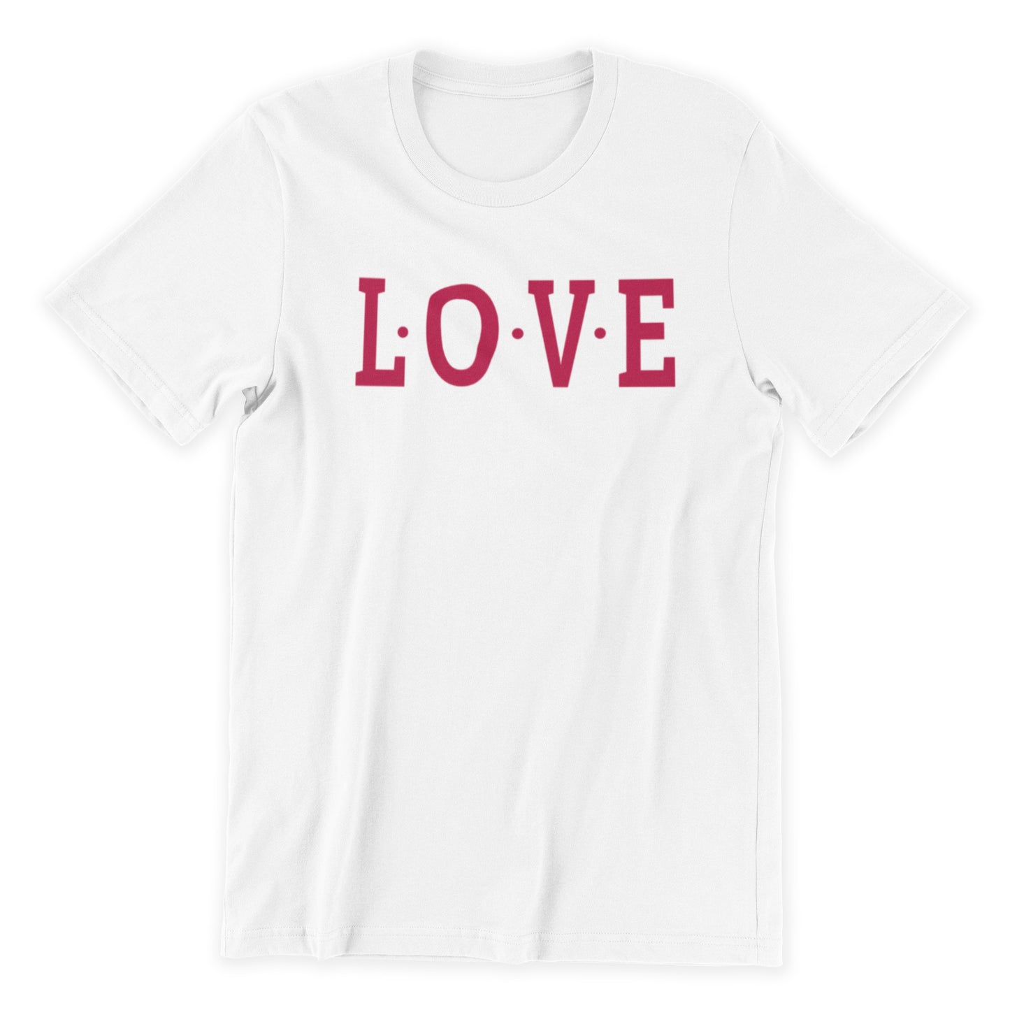 L-O-V-E T-Shirt - White / Red