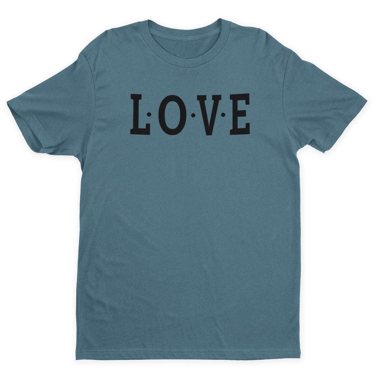 L-O-V-E T-Shirt - Steel Blue