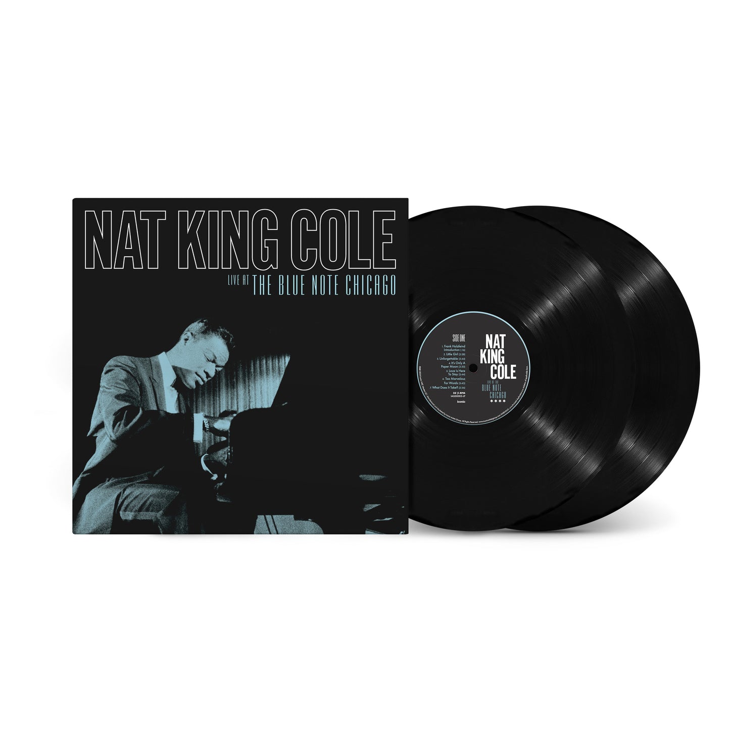 LIVE AT THE BLUE NOTE CHICAGO Double Vinyl-two black discs