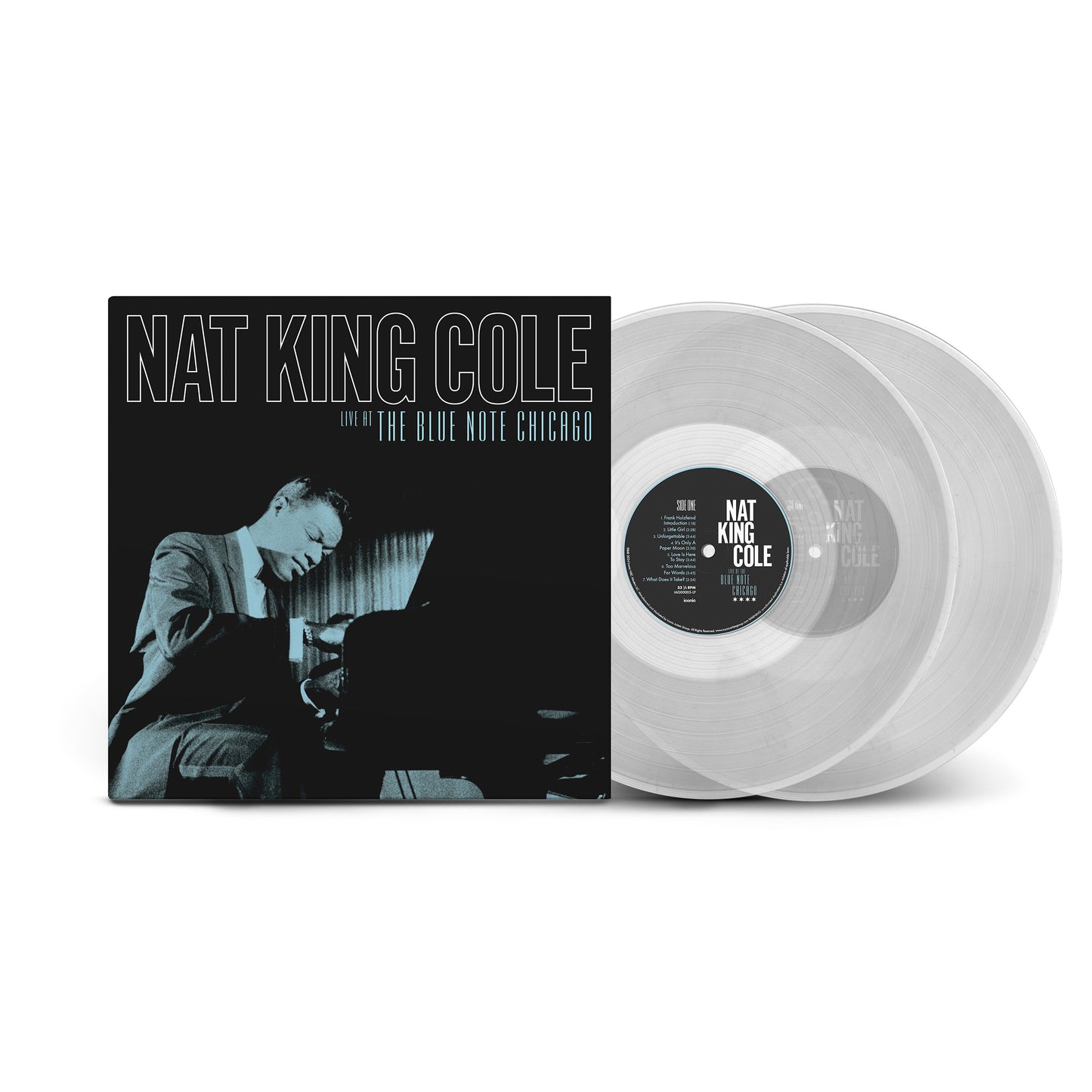 LIVE AT THE BLUE NOTE CHICAGO double vinyl-two clear discs