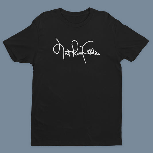 Nat King Cole Signature T-Shirt - Black