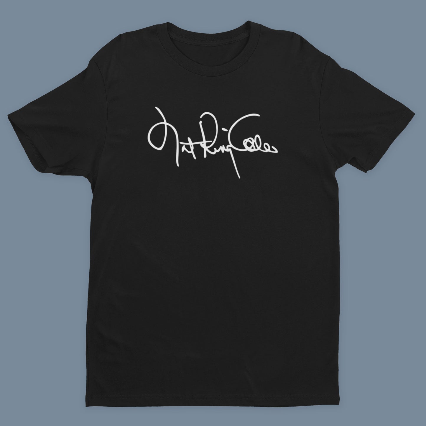 Nat King Cole Signature T-Shirt - Black
