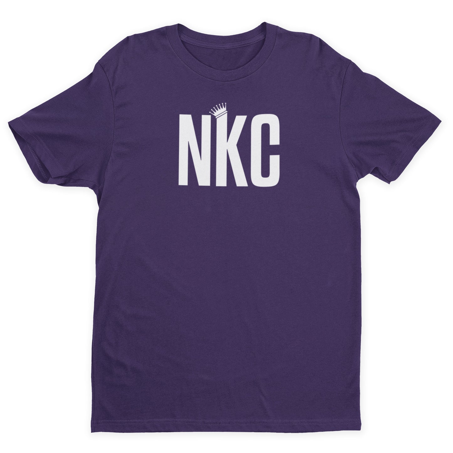 NKC Initial Logo T-Shirt - Purple / White