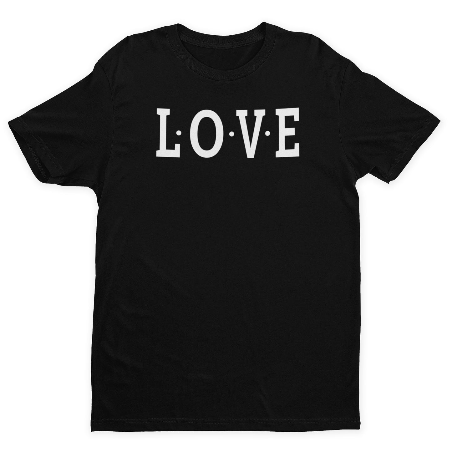 L-O-V-E T-Shirt - Black / White