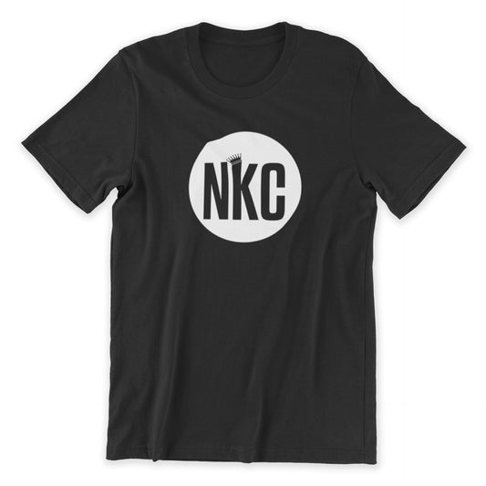 NKC Large Badge Logo Center T-Shirt - Black