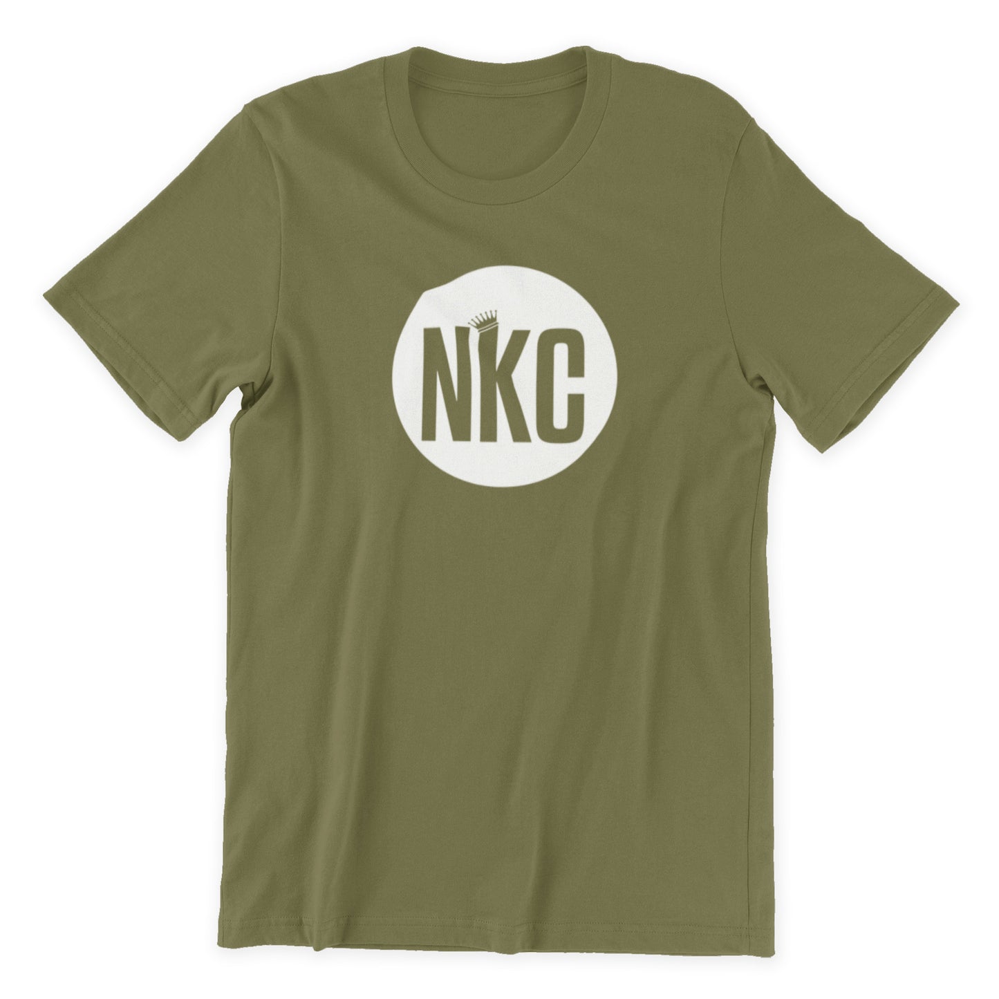 NKC Large Badge Logo Center T-Shirt - Olive