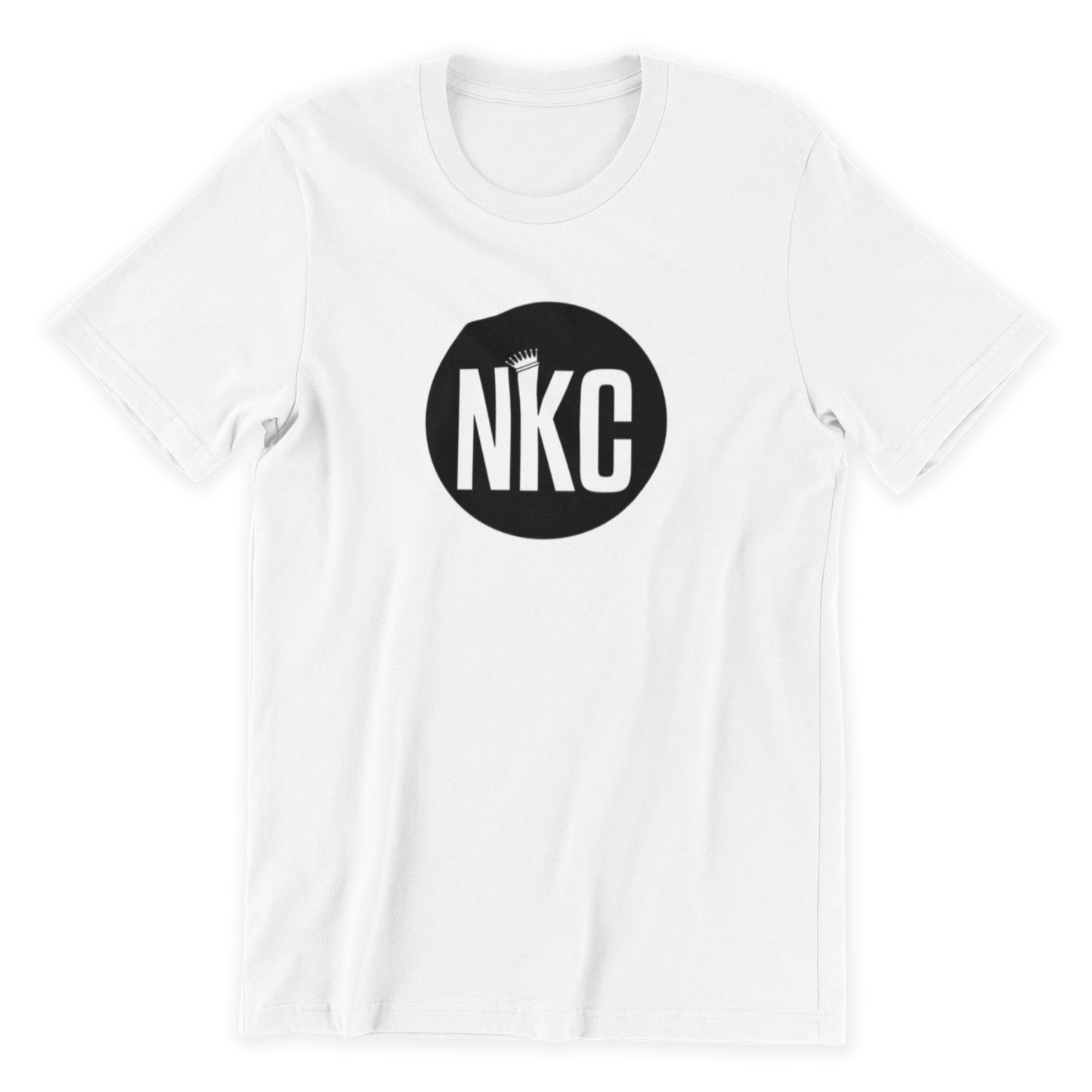 NKC Large Badge Logo Center T-Shirt - White