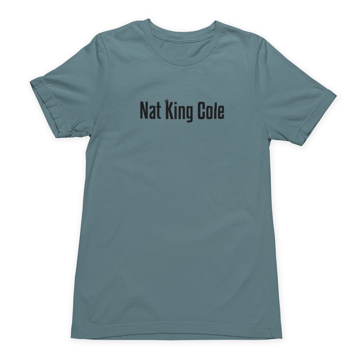 Nat King Cole T-Shirt - Steel Blue