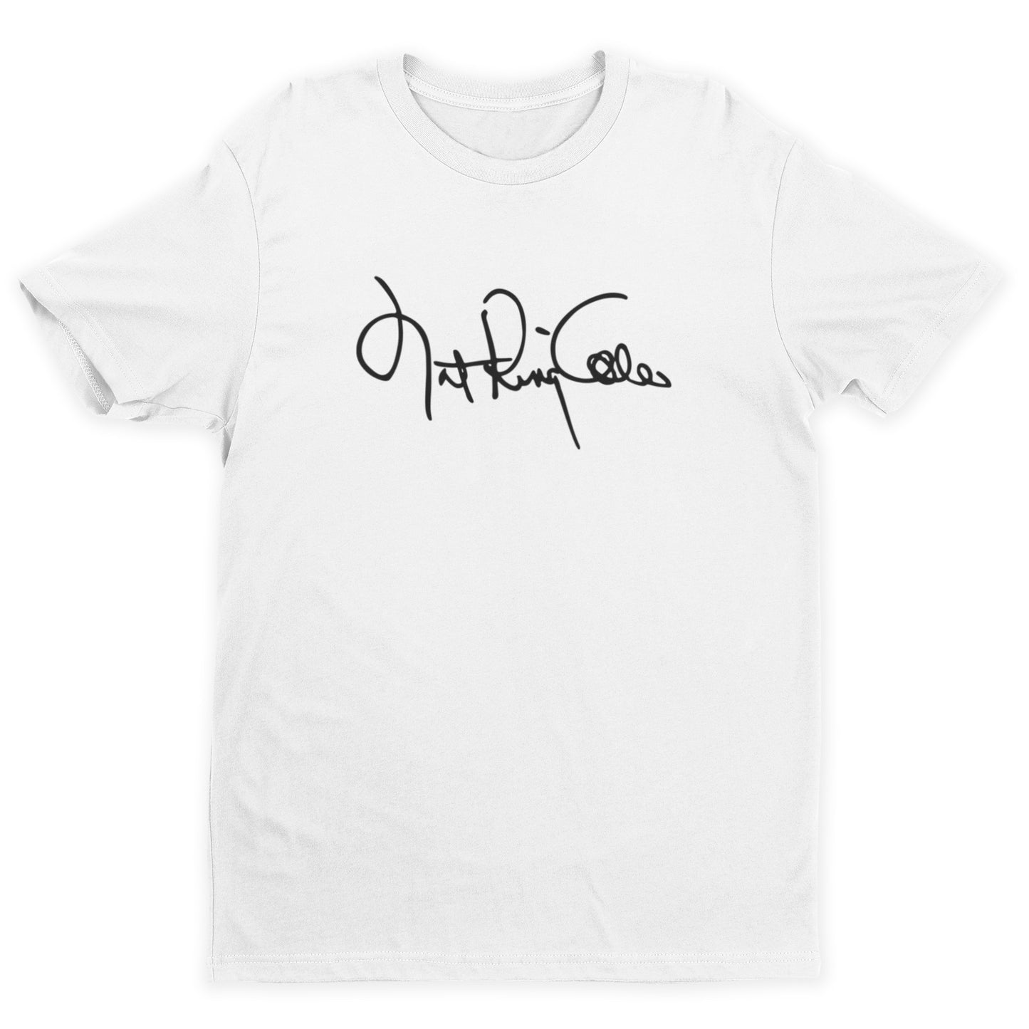 Nat King Cole Signature T-Shirt - White