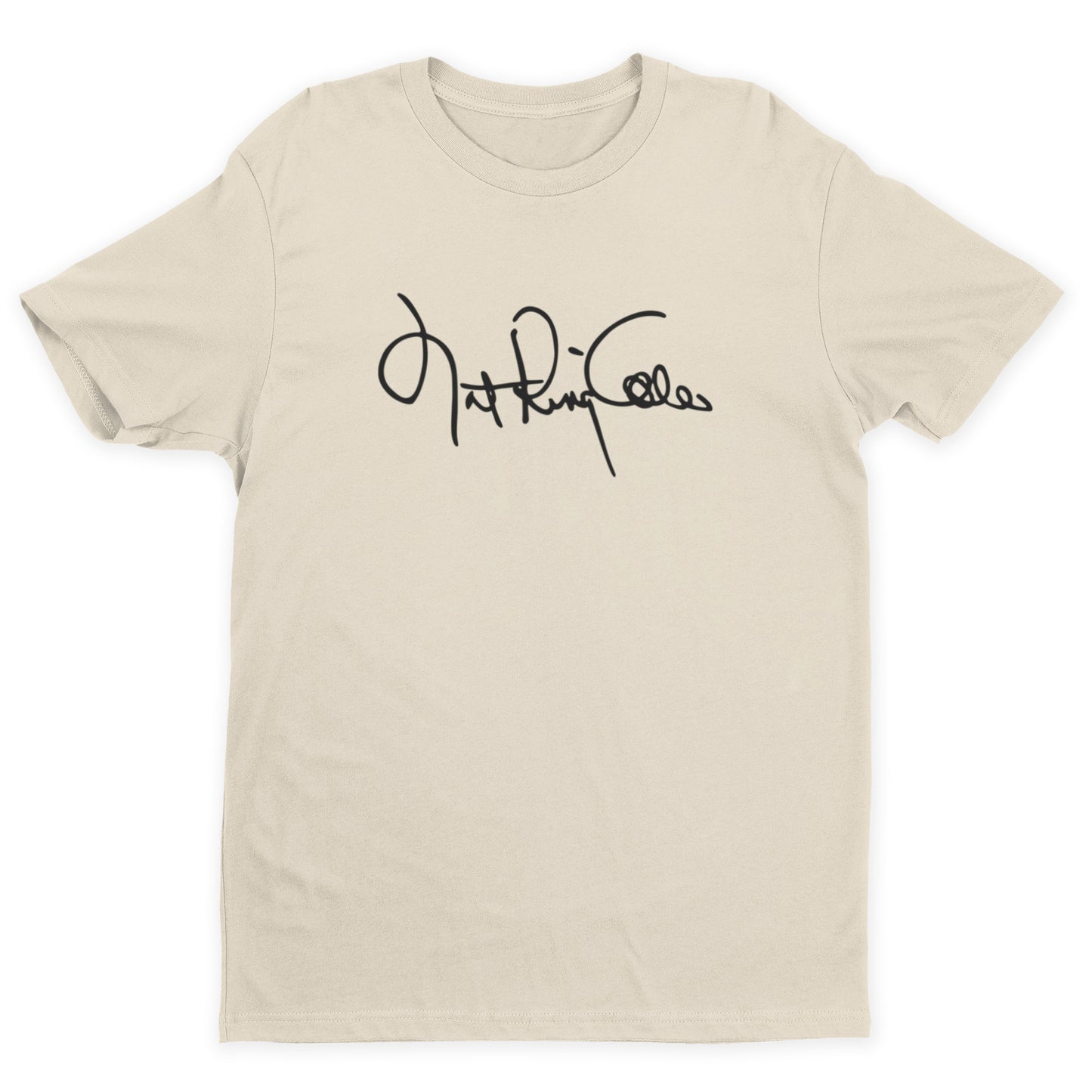 Nat King Cole Signature T-Shirt - Natural
