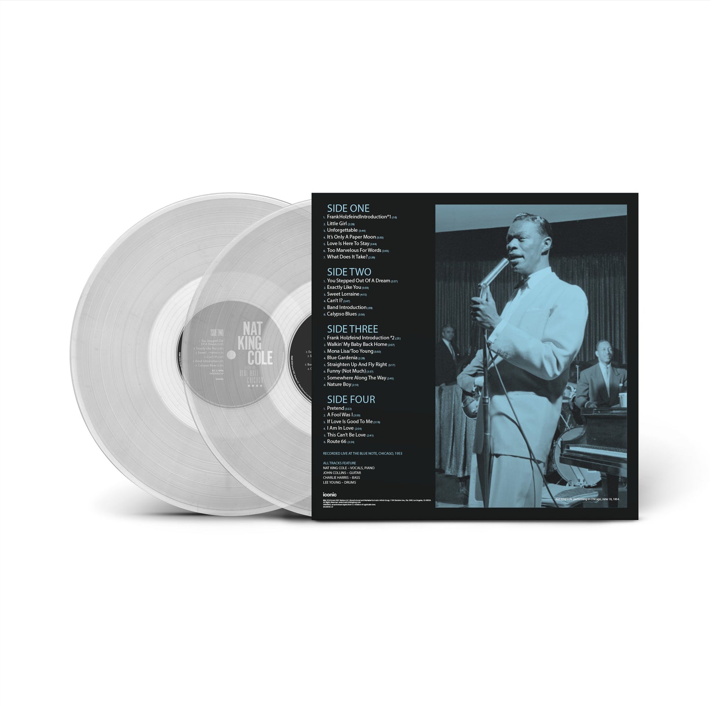 LIVE AT THE BLUE NOTE CHICAGO - CLEAR VINYL (140G, 2LP)